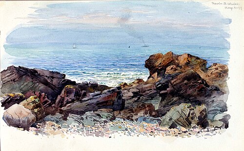 Nevin, North Wales, 1899, George Elbert Burr