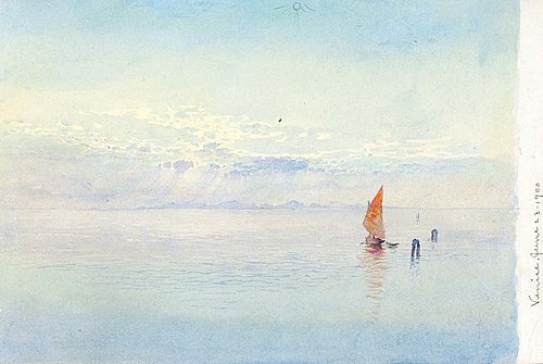 Venice, 1900, George Elbert Burr