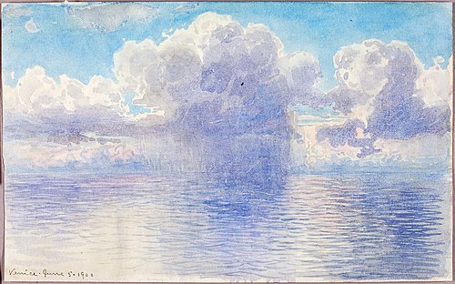 Venice, 1900, George Elbert Burr