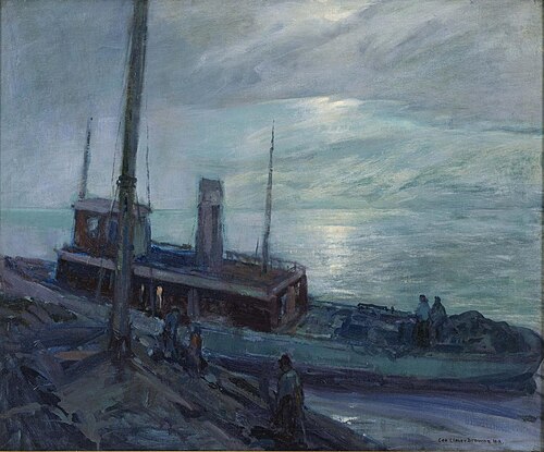 Marine Nocturne, , George Elmer Browne