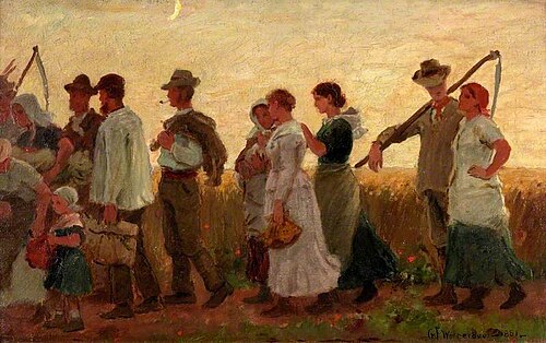 The Harvest Moon, 1881, George Faulkner Wetherbee