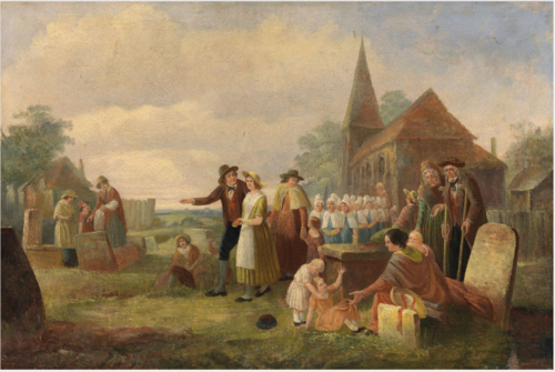 The Village Orphans, , George Francis Mulvany