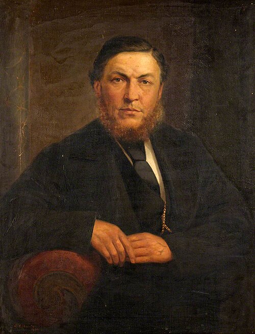 Portrait of a Middle-Aged Sitter, 1881, George Frederick Harris
