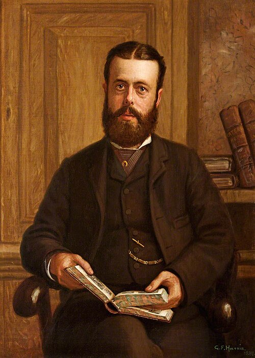 Dr Vincent Andover Wills, Esq., JP (1854–1930), 1887, George Frederick Harris
