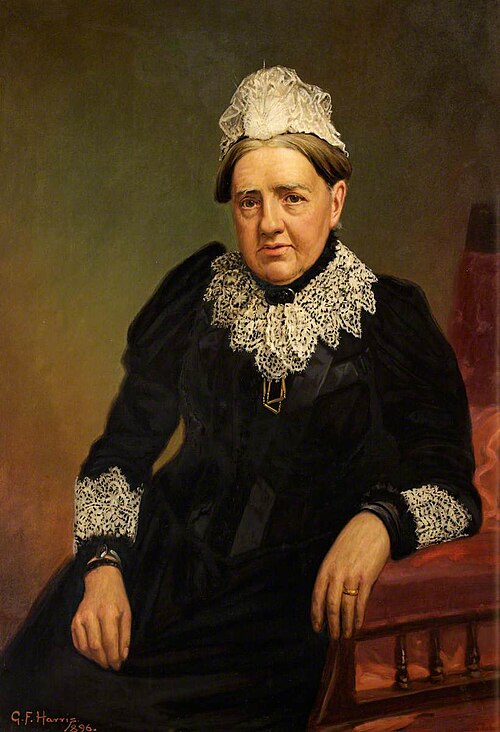 Mrs Leticia Rice of Dowlais, 1896, George Frederick Harris