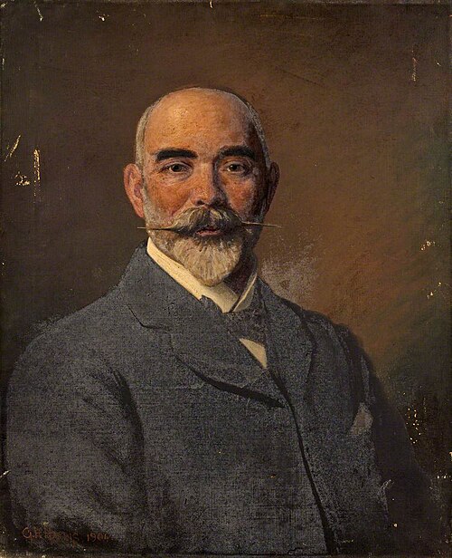 Portrait of a Gentleman with a Beard, 1904, George Frederick Harris