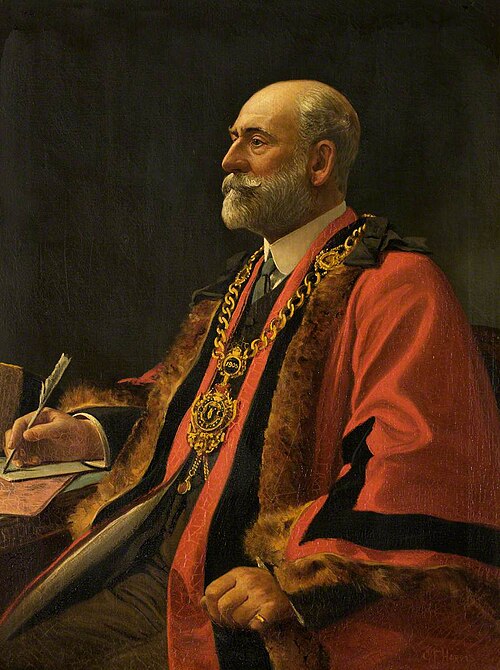 Alderman John Mathias Berry (1847–1917), as Mayor, 1912, George Frederick Harris