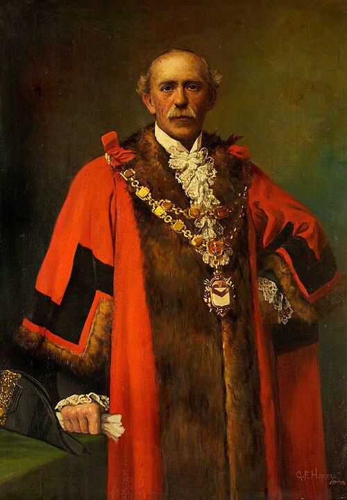 Alderman Frederick Phillips, JP, , George Frederick Harris