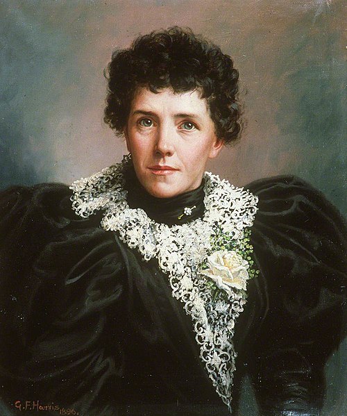 Rosina Davies (1863–1949), 1896, George Frederick Harris