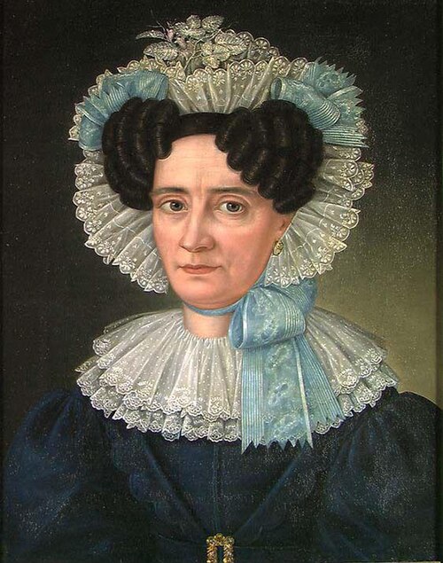Cathrine Pind, f. Schive, 1835, Peter Petersen