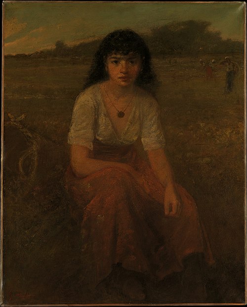 The Quadroon, 1880, George Fuller