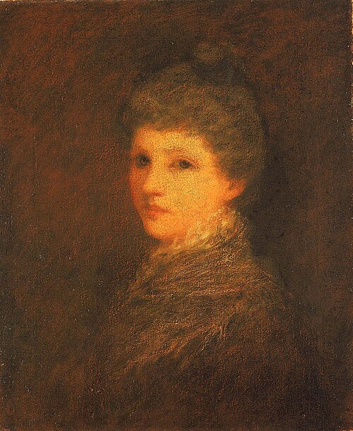 Ideal Head, 1877, George Fuller