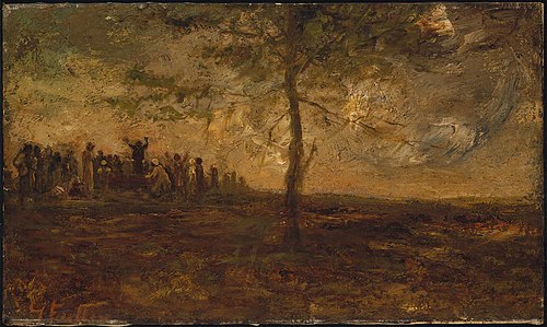 Negro Funeral, Alabama, 1881, George Fuller