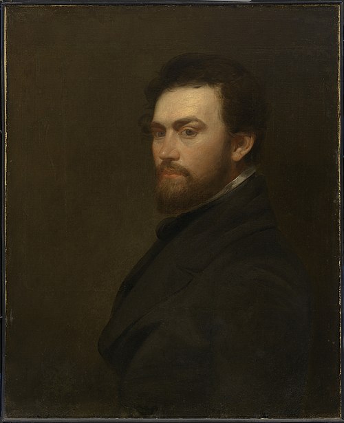 George Fuller Self-Portrait, 1860, George Fuller