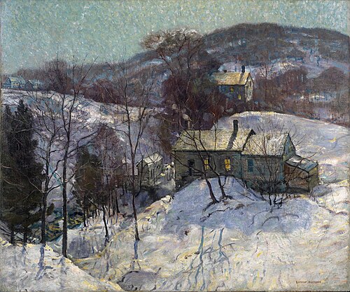 Shimmering Tree Shadows, 1915, George Gardner Symons