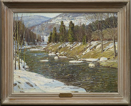 Through Wooded Hills, 1914, George Gardner Symons