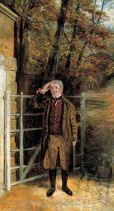William Wright, Gatekeeper at Bramham, 1822, George Garrard