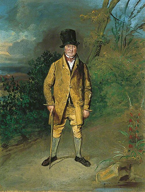 A Gardener at Bramham, 1822, George Garrard