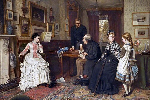 Poor Relations, 1875, George Goodwin Kilburne
