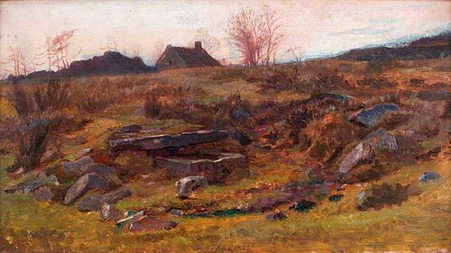 At Wetley Rocks, Staffordshire, 1865, George Heming Mason