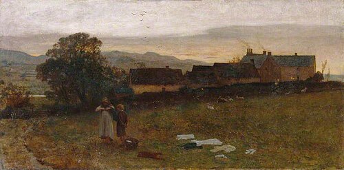 Landscape – Derbyshire, 1870, George Heming Mason