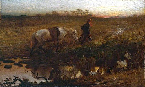 The Cast Shoe, 1865, George Heming Mason