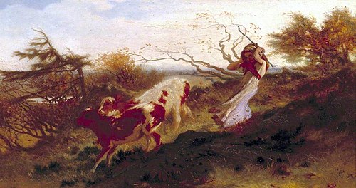 Wind on the Wold, 1863, George Heming Mason
