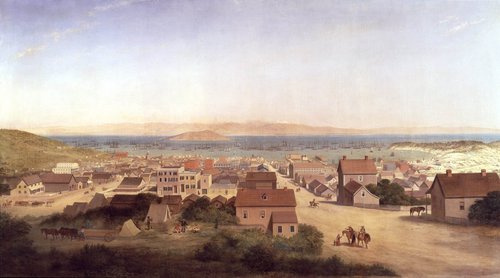 View of San Francisco in 1850, 1878, George Henry Burgess