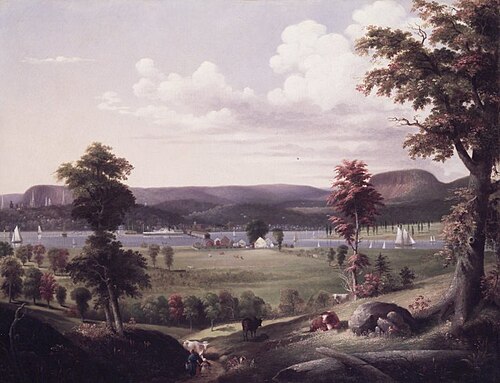 Summer Landscape Near New Haven, 1849, George Henry Durrie