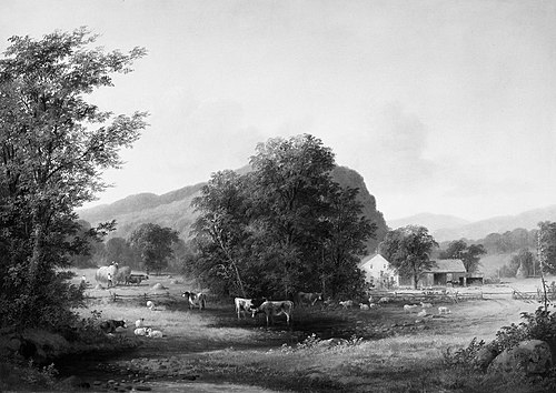 Summer Landscape, 1862, George Henry Durrie