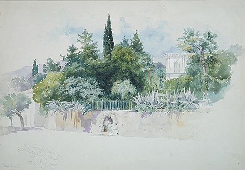 Tremezzo, Lake Como, 1898, George Henry Smillie