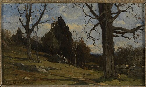 Hillside, 1883, George Henry Smillie