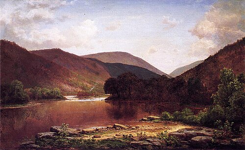 Farm with Grazing Cattle on the Conemaugh, 1879, George Hetzel