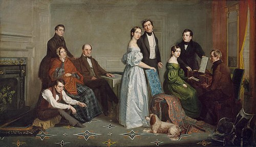 The Hollingsworth Family, 1840, George Hollingsworth