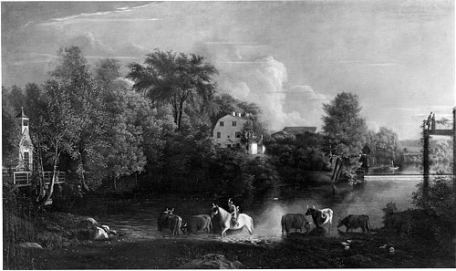 The Hollingsworth Home in Milton, , George Hollingsworth
