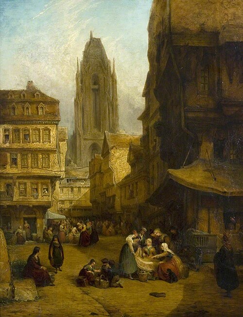 A Continental Market Place, , George Jones
