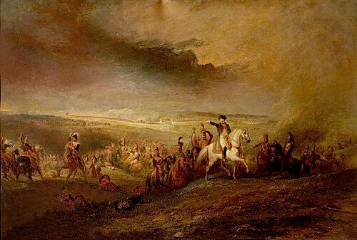 Napoleon Leaving the Field of Waterloo, 18 June 1815, , George Jones