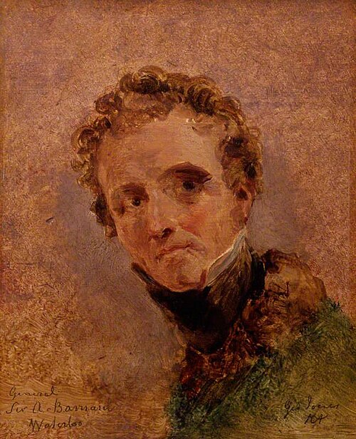 Sir Andrew Francis Barnard, 1815, George Jones