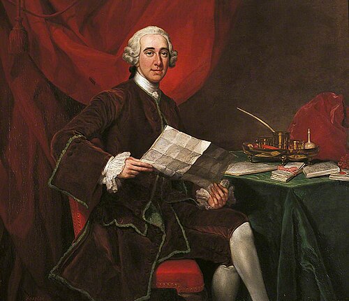 Robert d'Arcy (1718–1778), 4th Earl of Holderness, 1752, George Knapton