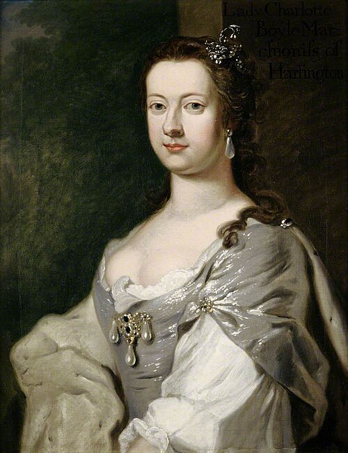 Lady Charlotte Boyle (1731–1754) (a copy of painting at Hardwick Hall), , George Knapton