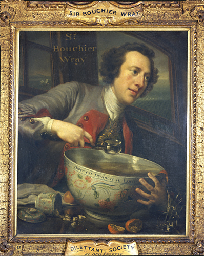 Bouchier Wray, Sixth Baronet, 1744, George Knapton
