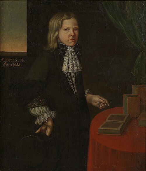 Student Hammer, 14 år, 1688, Peder Joensen