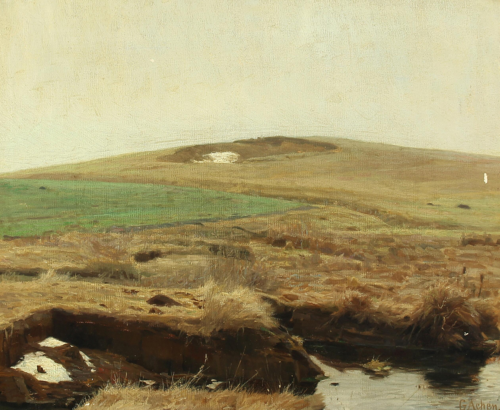 A hill near Refsnæs., 1895, Georg Nicolai Achen