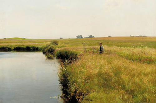 A June day., 1889, Georg Nicolai Achen