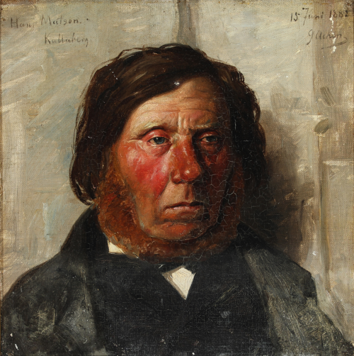 Hans Matson., 1882, Georg Nicolai Achen