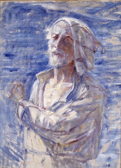 Självporträtt, 1918, J.A.G. Acke