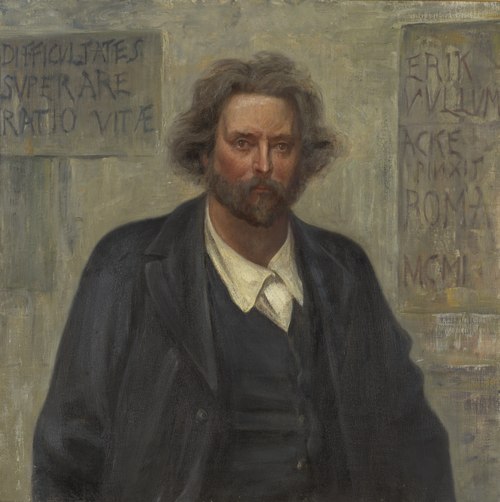 Portrait of Erik Vullum, 1901, J.A.G. Acke