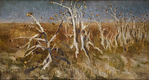 Musk Thistles, 1904, Kazimierz Sichulski