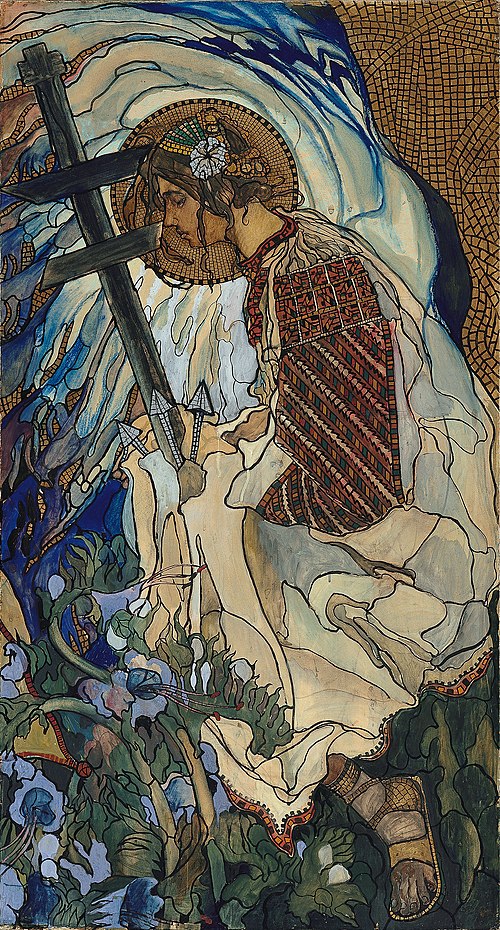 Die Huzulische Madonna, 1909, Kazimierz Sichulski