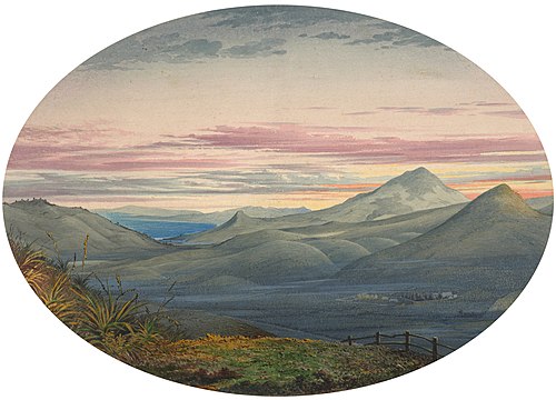 Otago landscape, 1870, George O'Brien